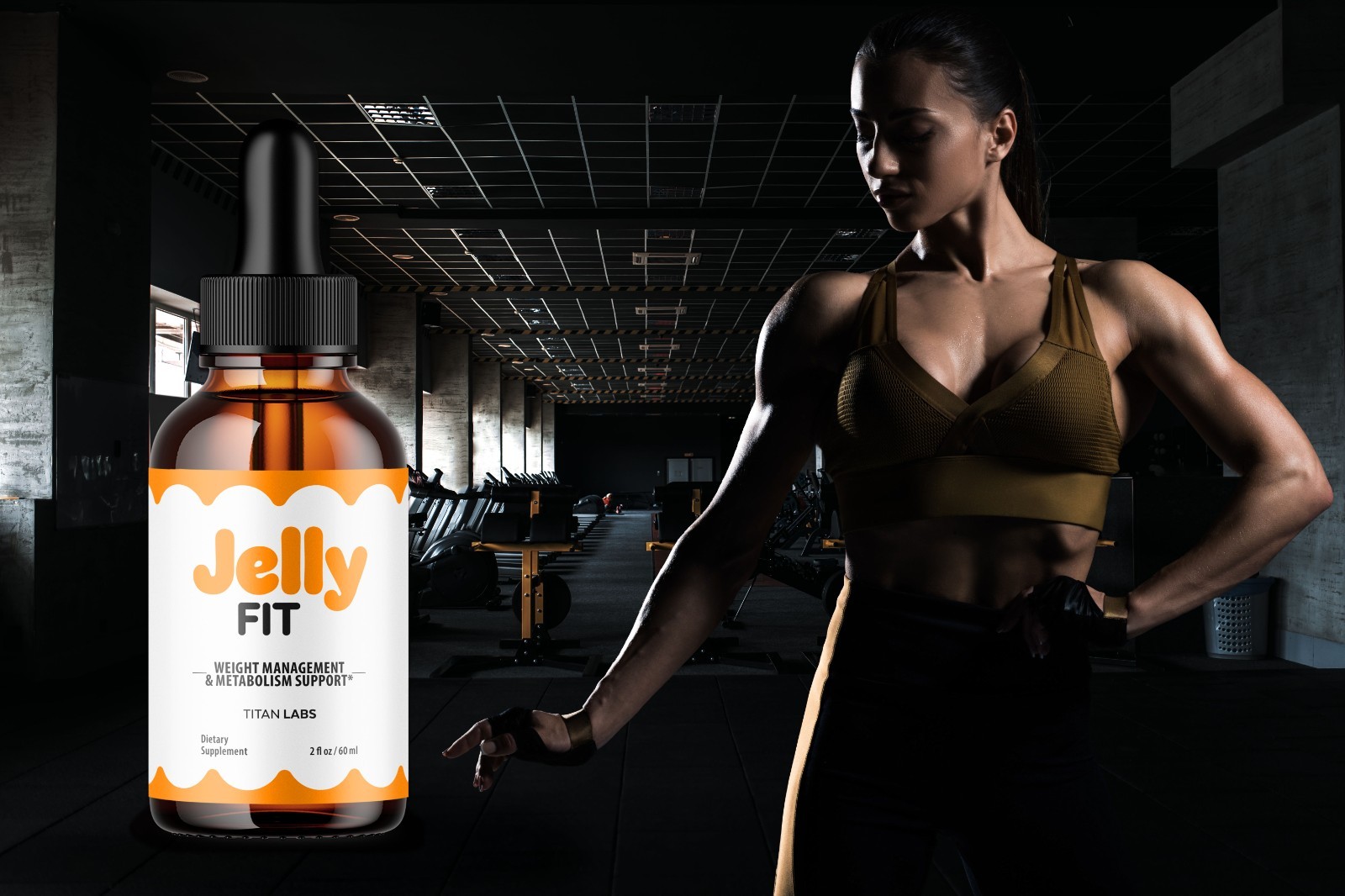 (1 Pack) Jelly Fit Drops Advanced Health & Fitness Formula JellyFit 30 Servings