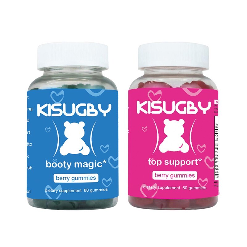 KISUGBY Gummies Combo Pack Top Peach Gains Gummies Workout Aid Women Support
