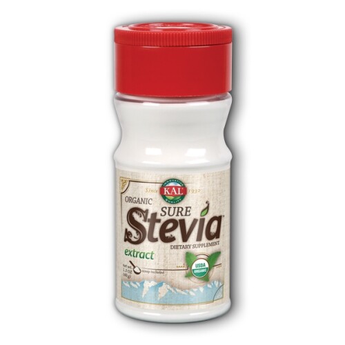 Pure Stevia Extract Organic Unflavored 1.3 Oz By Kal