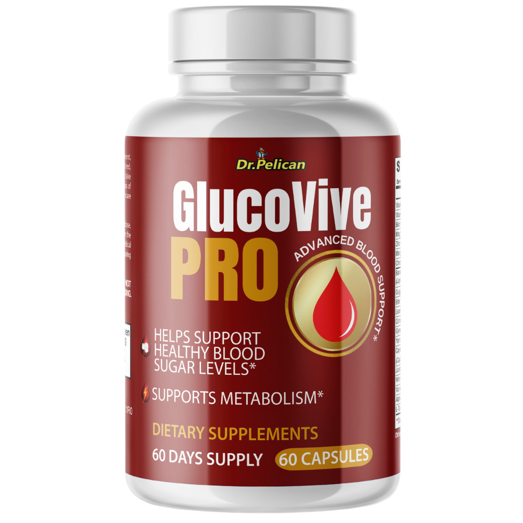 GlucoVive Pro- Blood Support- 60 Capsules