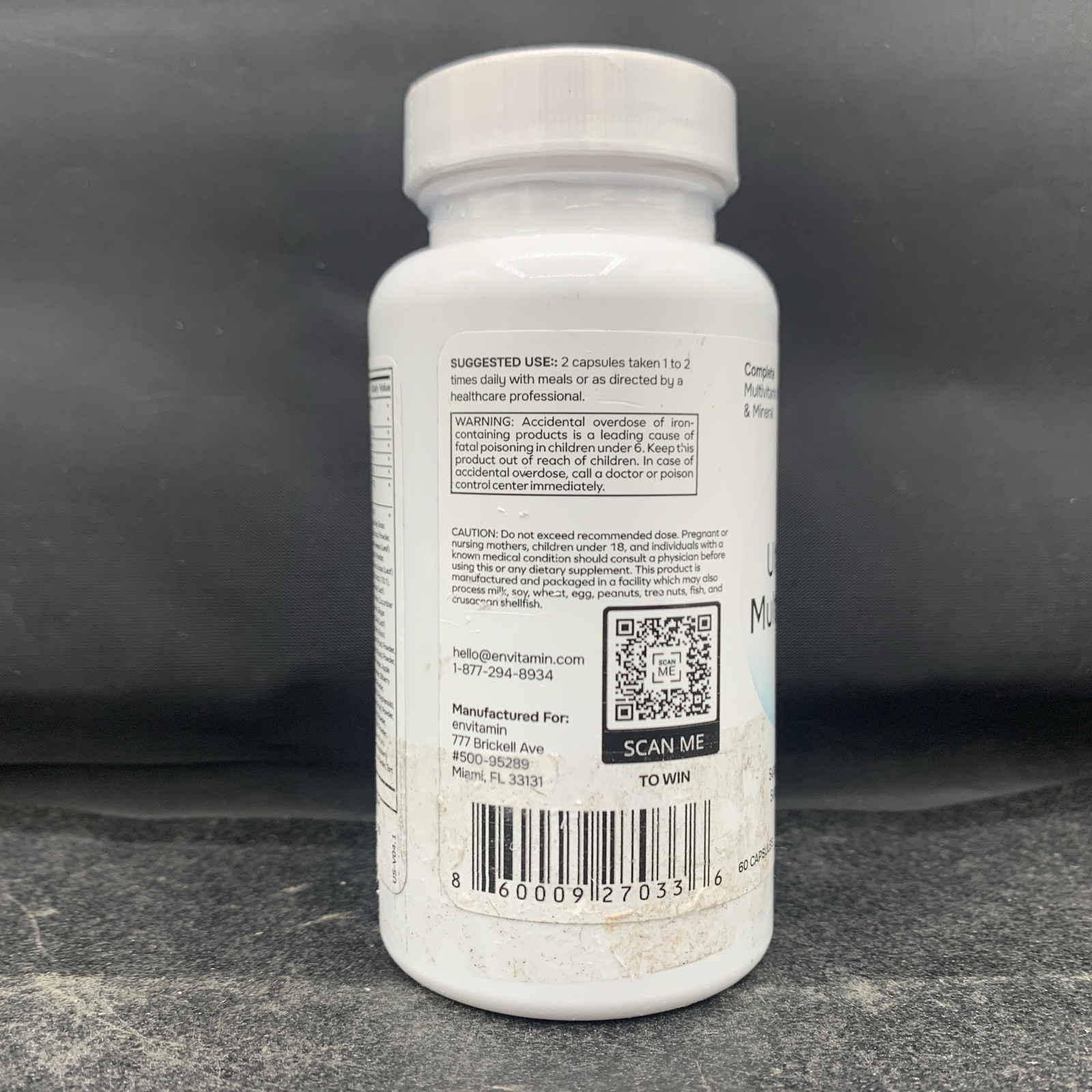 Ultimate Multivitamin Multimineral and Superfood with 42 Fruit 60 Count 01/28