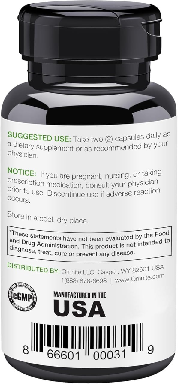 Omnibreathe Respiratory Wellness Lung (Better Breathe) -60 Cap EXP 07/2026