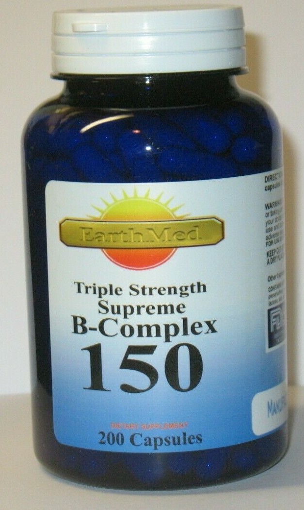Vitamin B – 150 Complex Supreme Triple Strength 200 Capsules