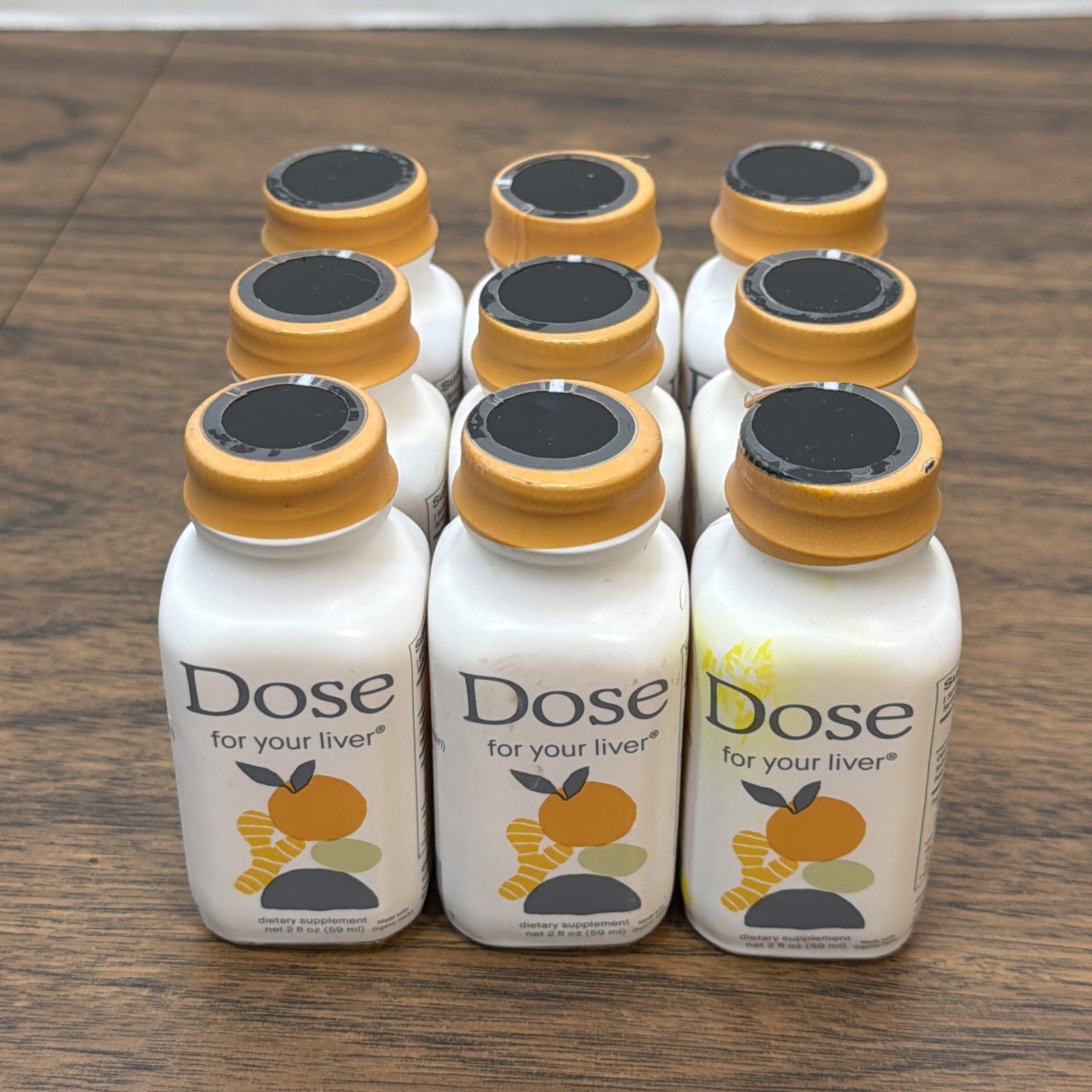 9 PACK DOSE For Your Liver Health Supplement Cleanse 2oz Exp: 12/2026 – 01/2027