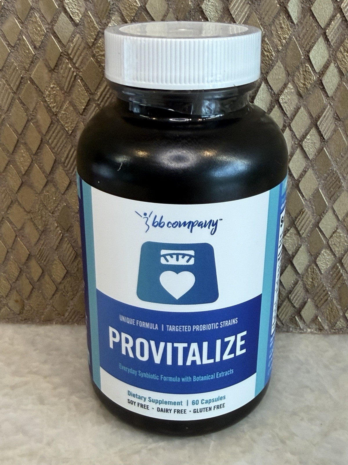 BB Company Provitalize 60 Capsules New Sealed Exp 6/27
