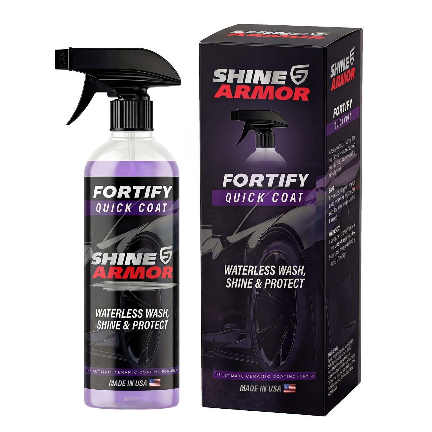 Ceramic Coating Spray – Clean, Glossy, Protected Paint in 15 Minutes Flat | 1…