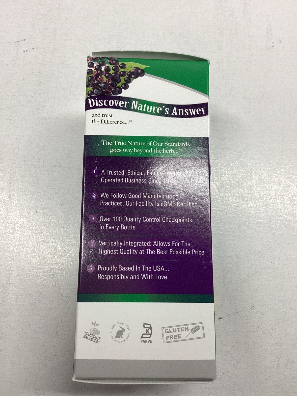 Lot of 2 Nature’s Answer Sambucus Black Elderberry Supplement 4oz Exp 01/28