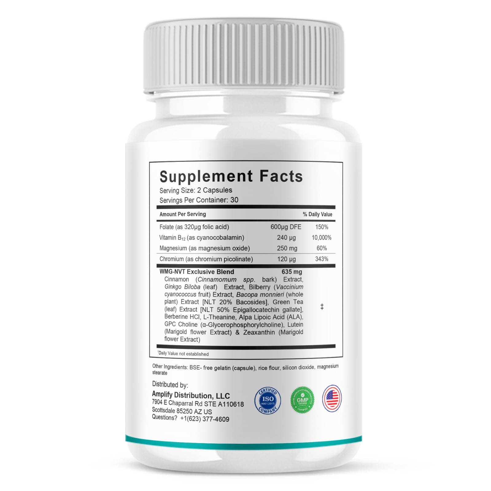 (5 Pack) Pure Lung Advanced Wellness Support, PureLung Health (300 Capsules)