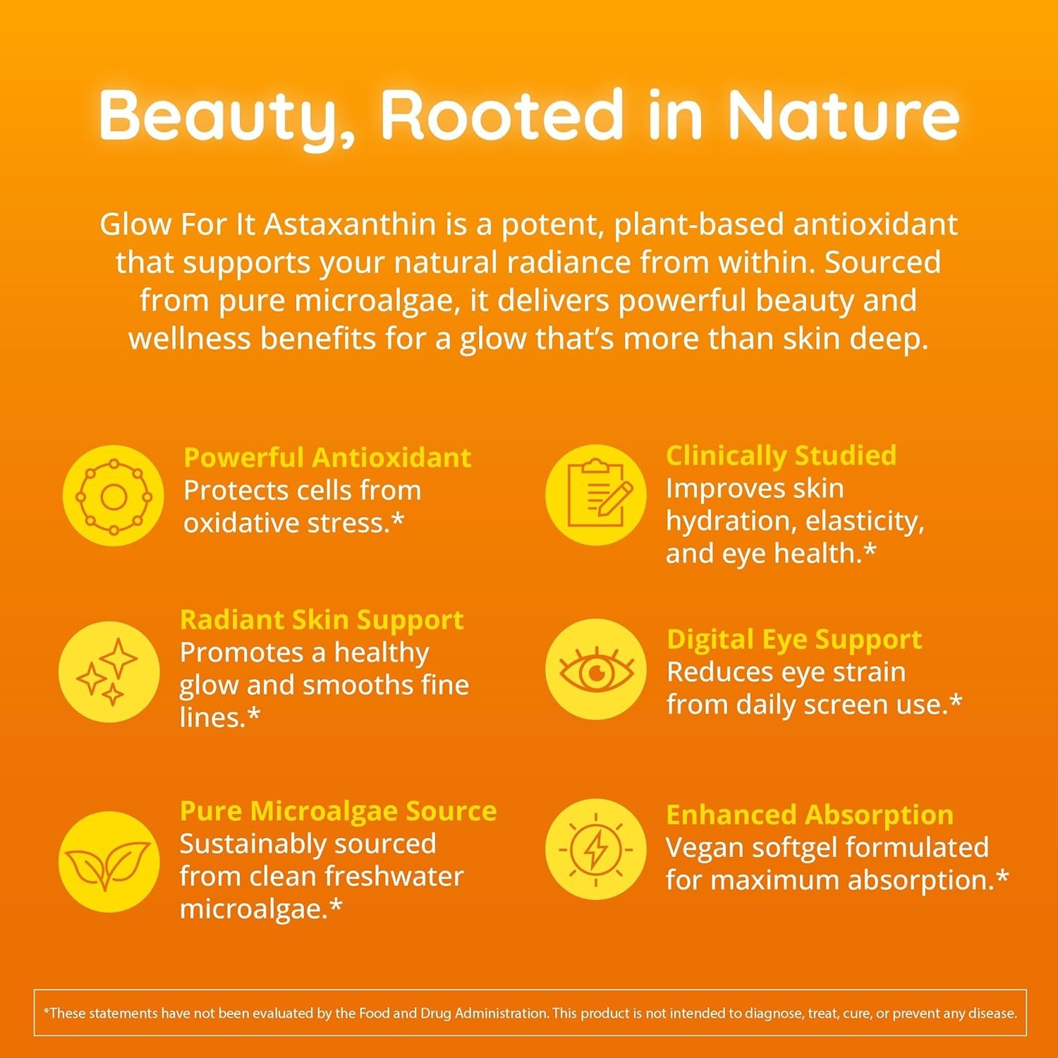 Astaxanthin 12mg 2 Pack Skin Glow Antioxidant Vegan Softgels Algae 120 Count