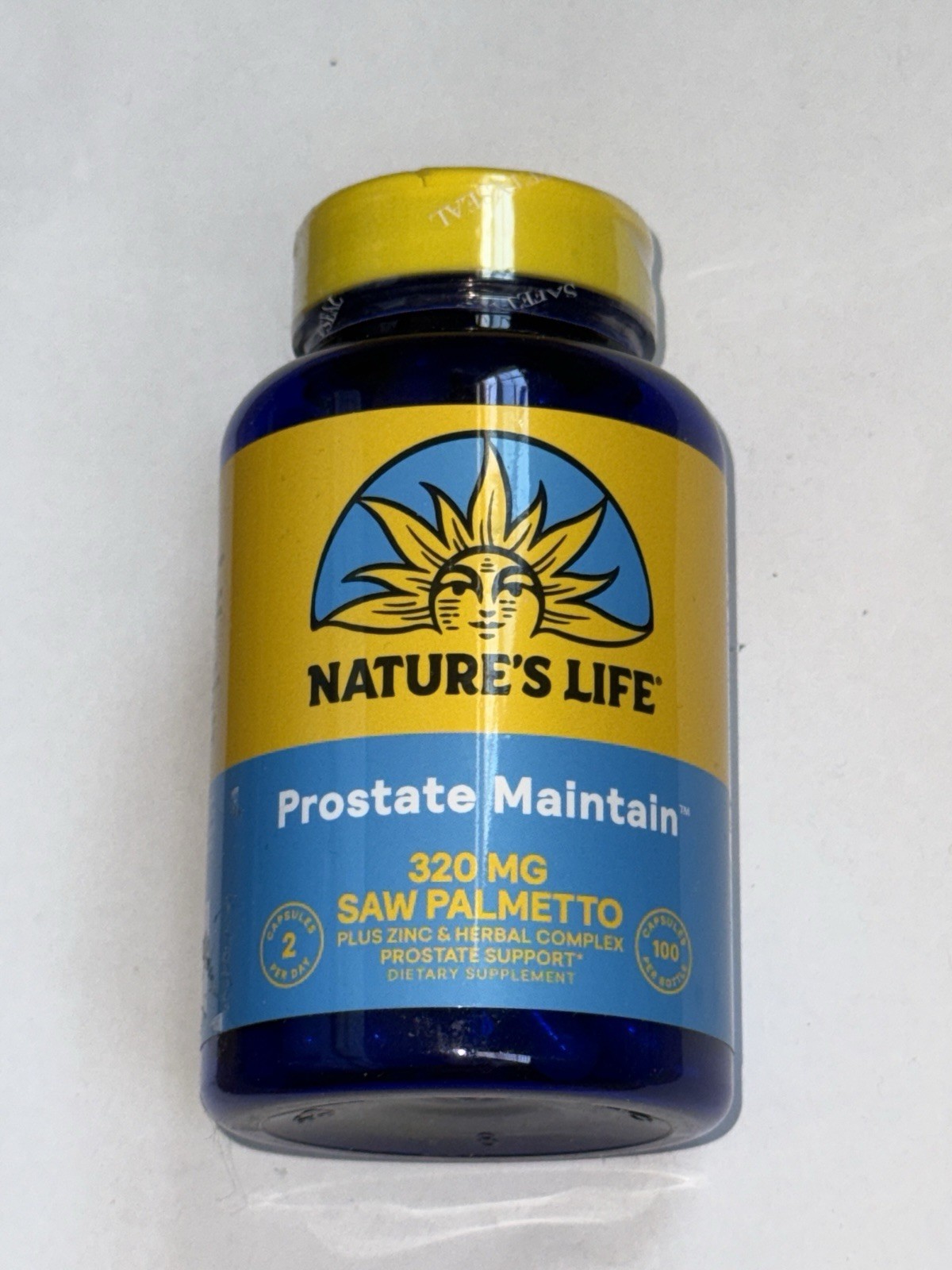 Nature’s Life Prostate Maintain 320 Mg 100 Caps Exp 12/2029