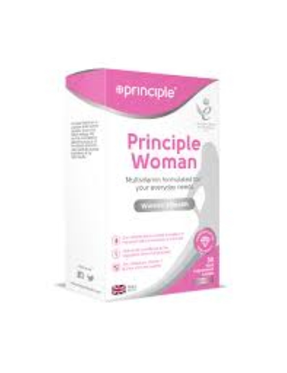 Principle Woman multivitamin and mineral suppliment 30 Tablets UK (PACK OF 3)