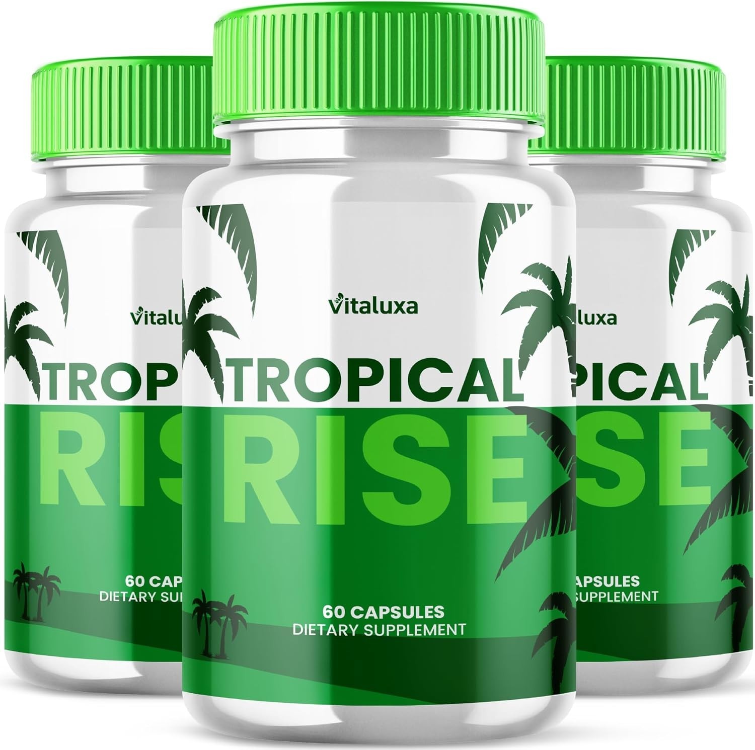 (3 Pack) Tropical Rise Pills Supports Male Vitality & Performance (180 Capsules)