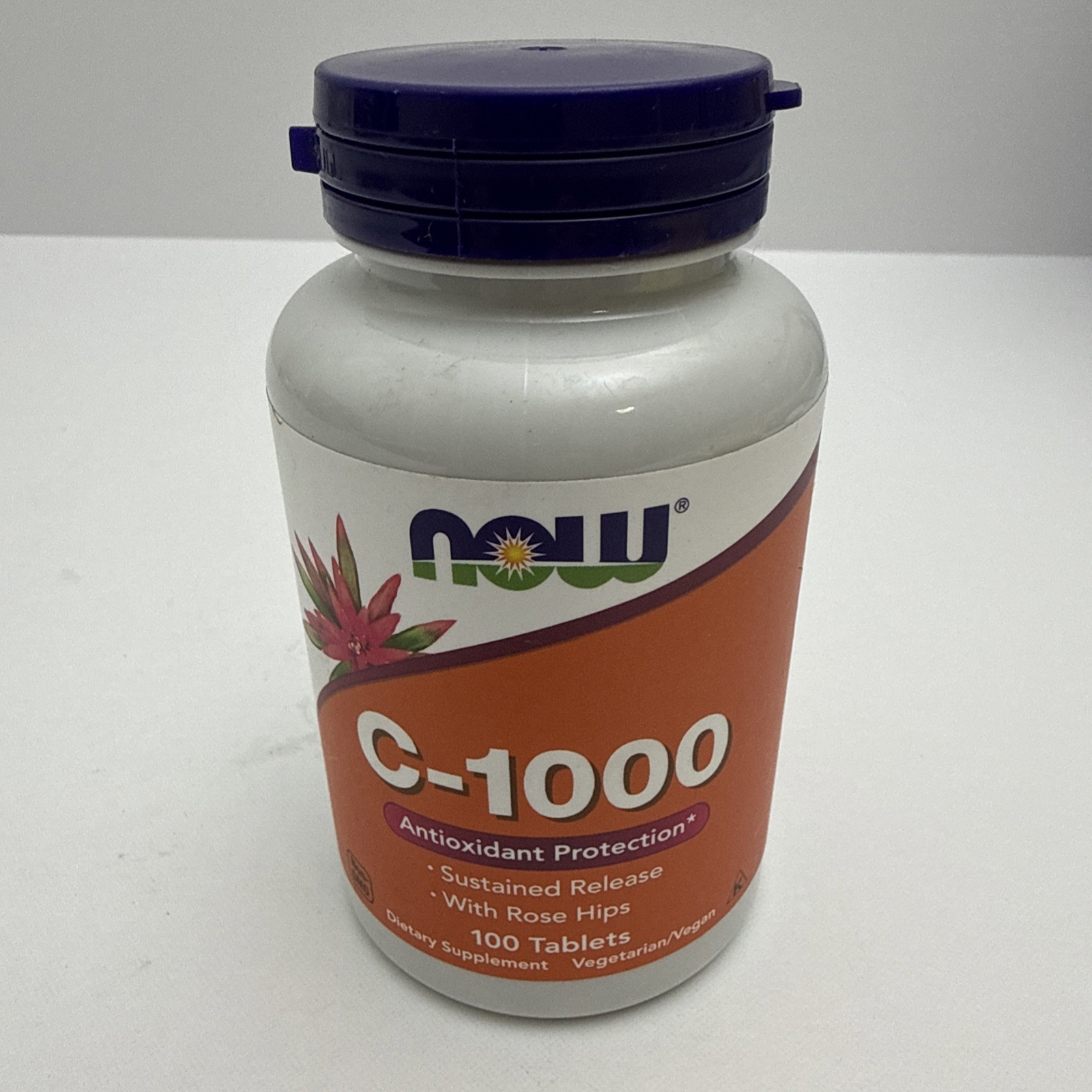 Now Foods Vitamin C-1000 – 100 Tablets – BB 12/2029