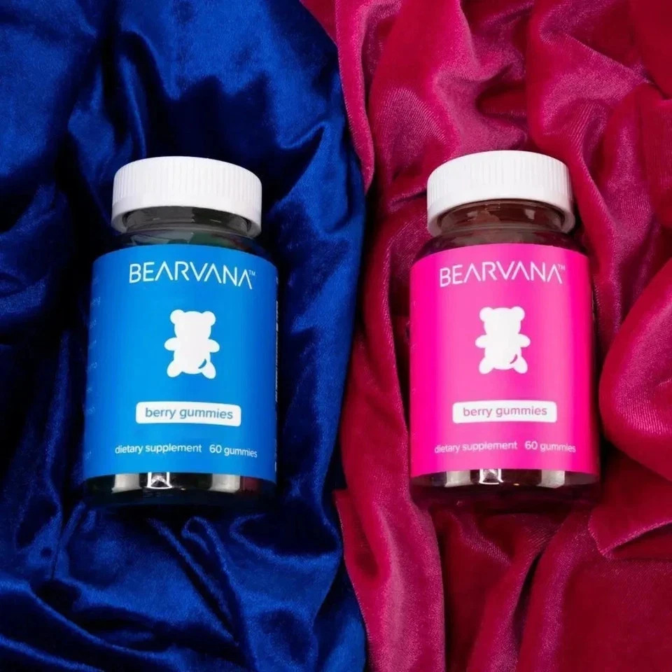 BEARVANA Combo Pack Gummies 120ct Women s Health Herbal Vitamins Supplement