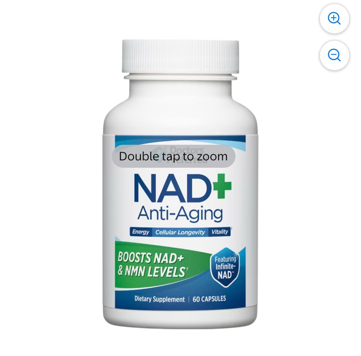 NAD+ Anti-Aging Supplement with Infinite-NAD Resveratrol, Quercetin & CoQ10