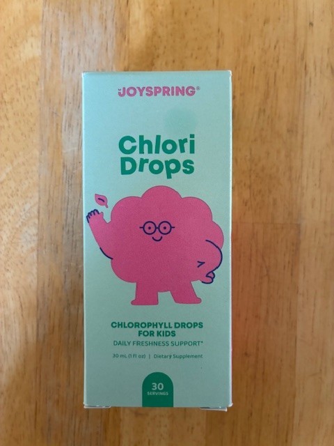 Joyspring Chlori Drops Liquid Chlorophyll for Kids Berry 30 Servings