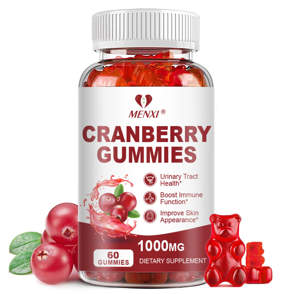 Cranberry PACs Gummies – UTI Prevention & Bladder Health Defense Support 60PCS