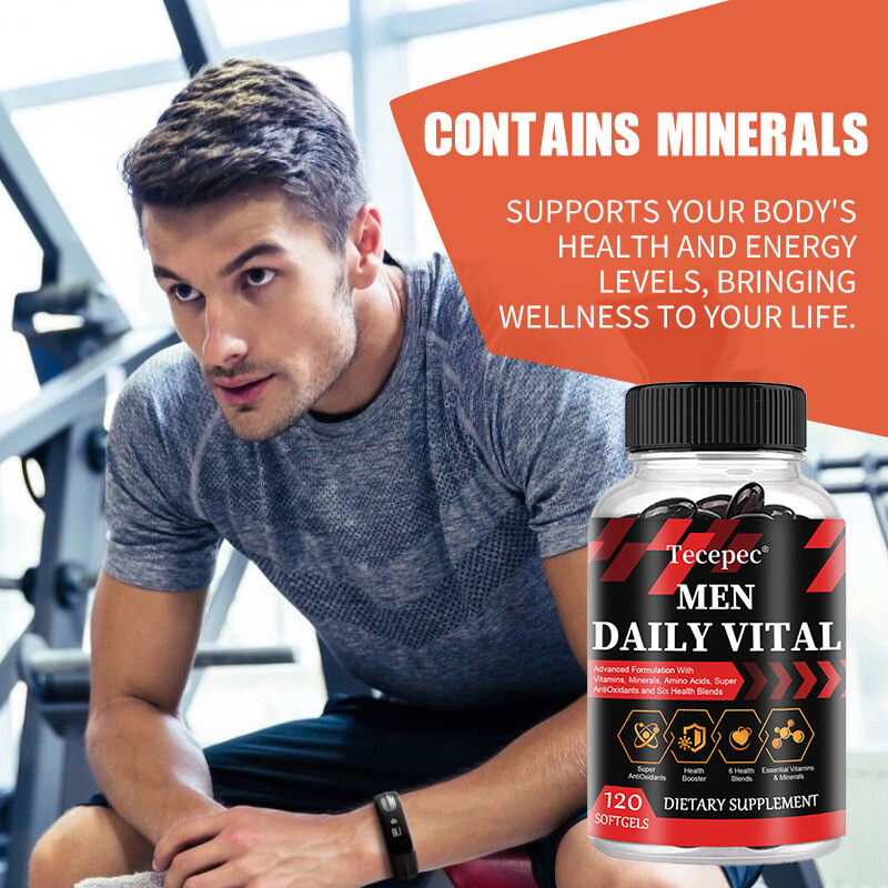 Multivitamin for Men, Multivitamin/Multimineral Supplement with Vitamin