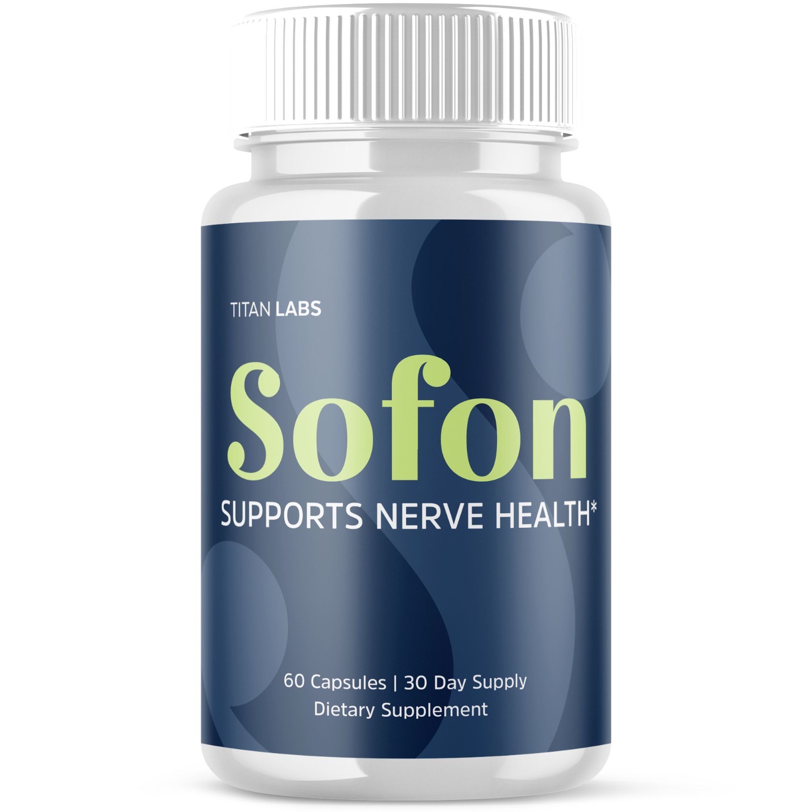 (1 Pack) Sofon Nootropic All Natural Super Nerve Support Supplement 60 Capsules