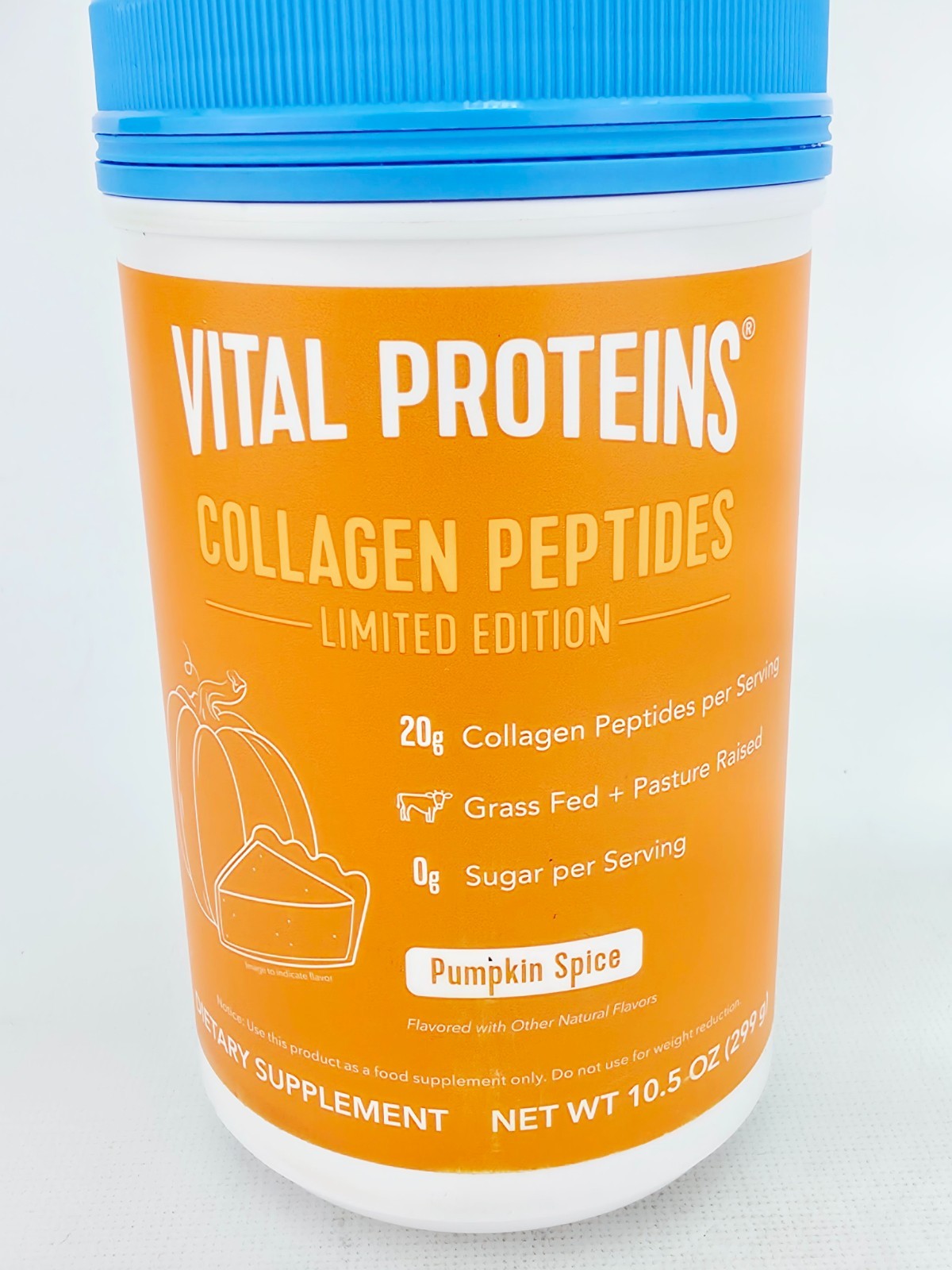Vital Proteins Collagen Peptides Pumpkin Spice Limited Edition 10.5 oz BB10/27