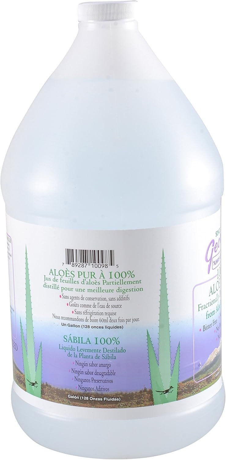 Warren Laboratories George’s 100% Aloe Vera Liquid 128 fl.oz