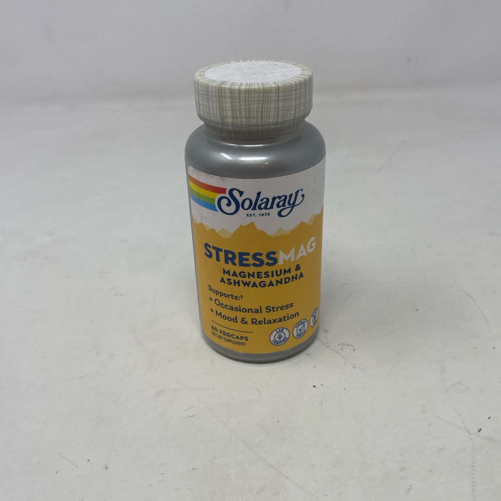 Solaray StressMag Magnesium Glycinate, 60 VegCaps