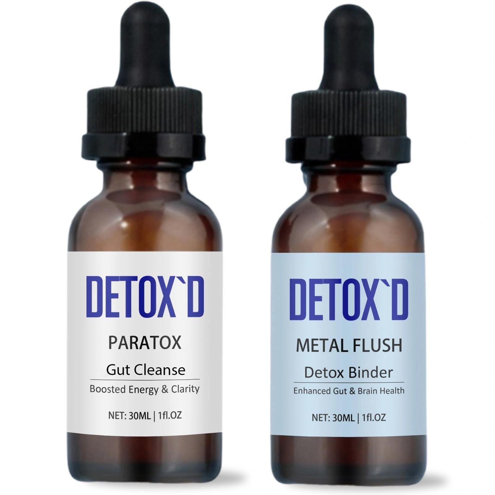 TakTuqa Detox’d Paratox Gut Cleanse & Detox – 60 Count (Pack of 1), 1pc