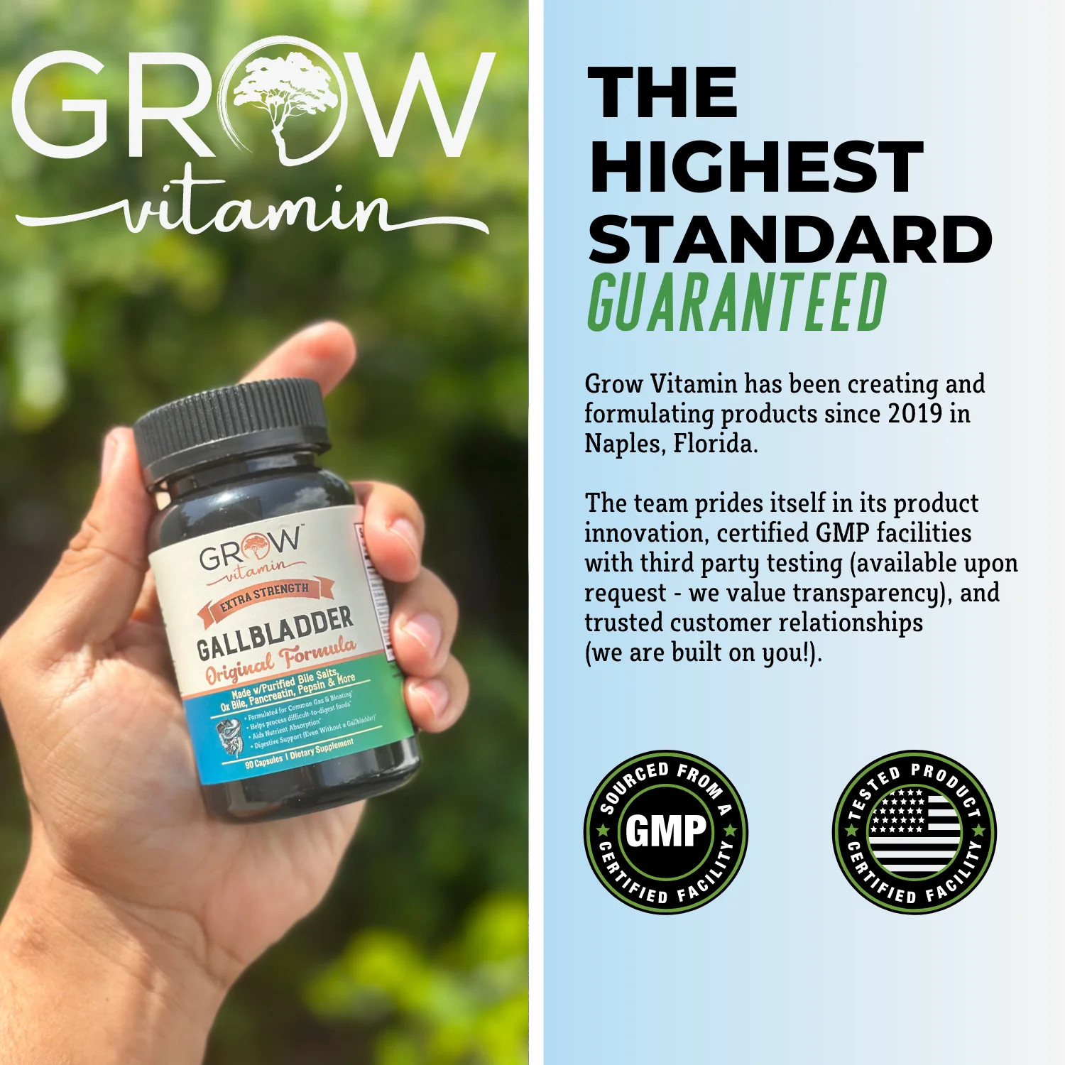 Grow Vitamin Original Gallbladder Formula