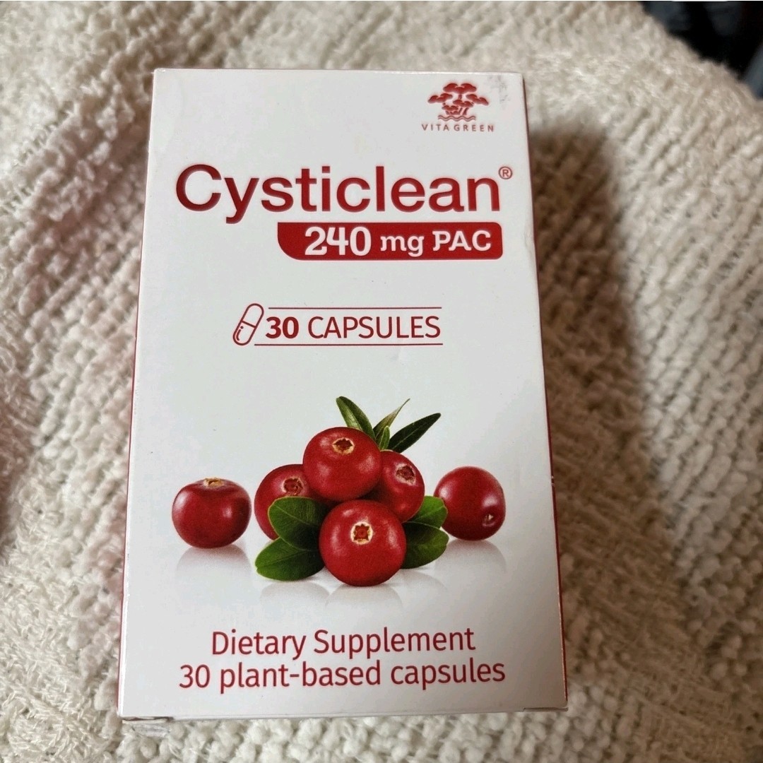 Cysticlean, 30 Capsules– 240 Mg PAC – For Urinary Tract Infections, Exp 02/2026