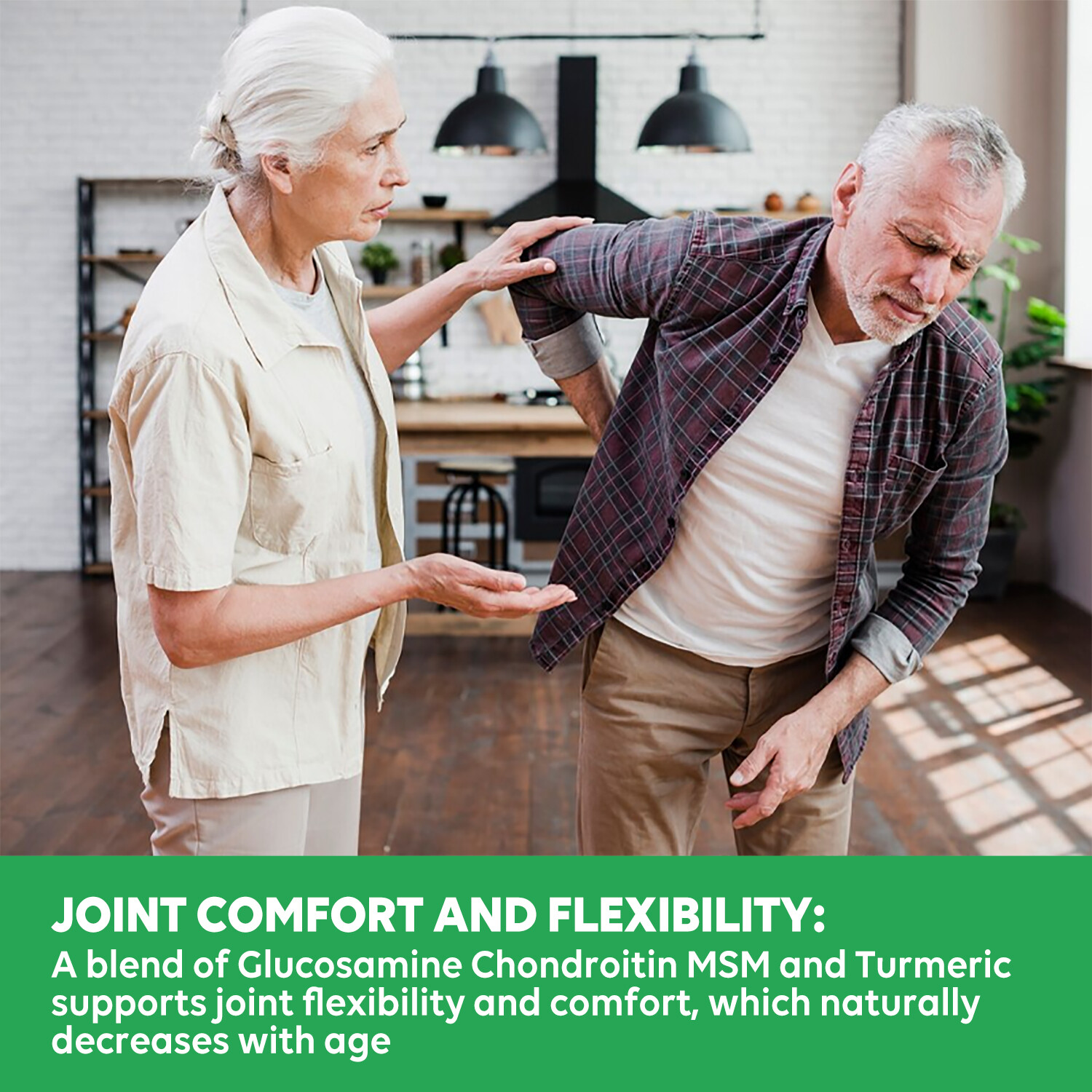 Glucosamine Chondroitin 2100mg – Enhance Joint Flexibility, Support Joint Health