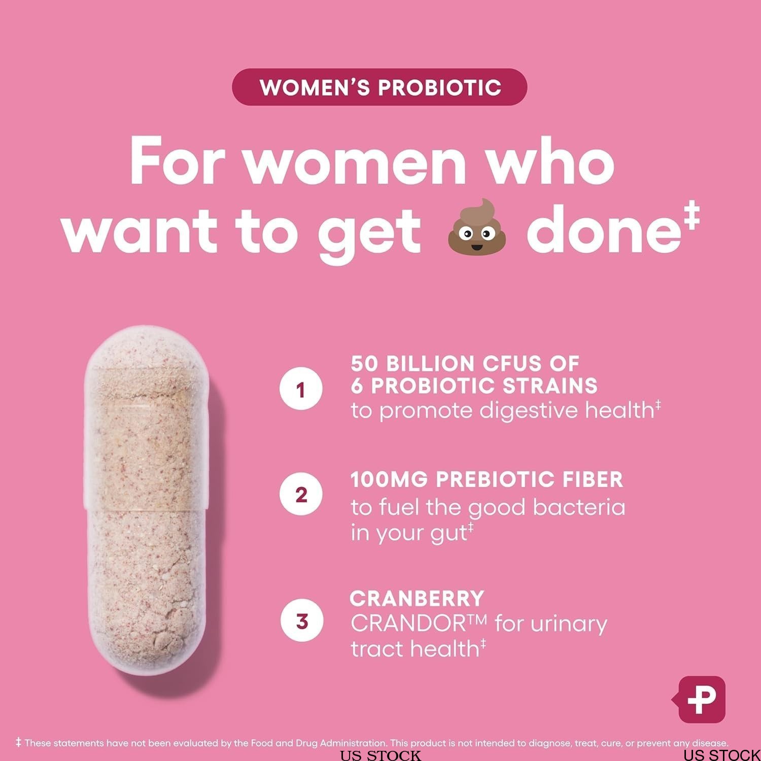 Physician’s Choice Women’s Probiotic | 50 Natural Billion + CFU Prebiotic US