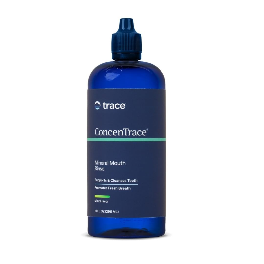 Trace Minerals ConcenTrace Mineral Mouth Rinse – 10 Fl Oz (Pack of 1)