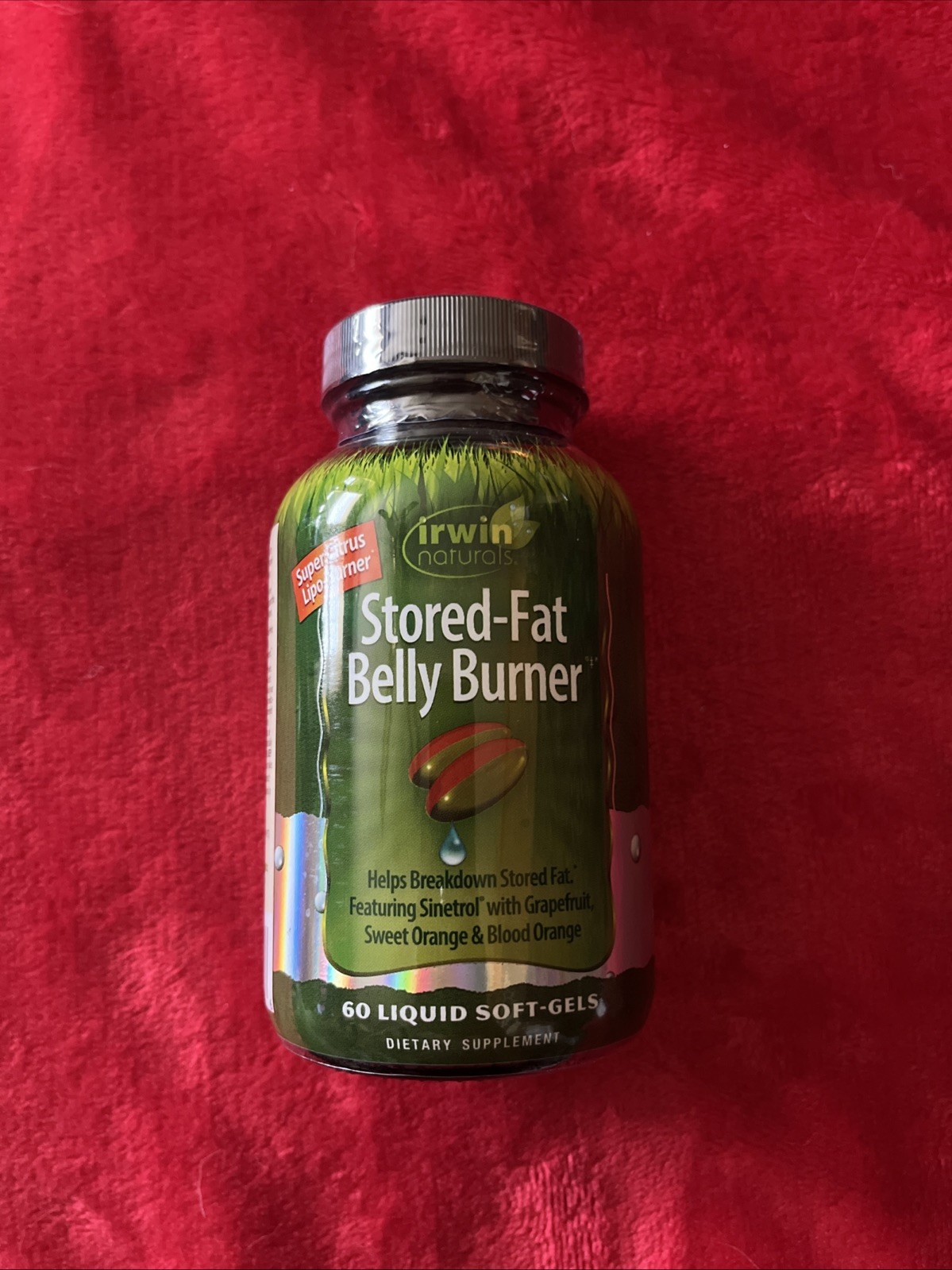 Irwin Naturals Stored-Fat Belly Burner 60 Liquid Soft-Gels – Exp 03/2028