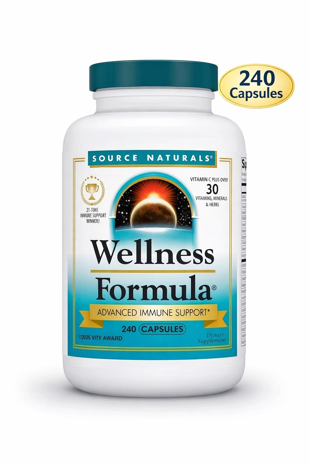 Source Naturals Wellness Formula Herbal Defense Complex – 240 Capsules
