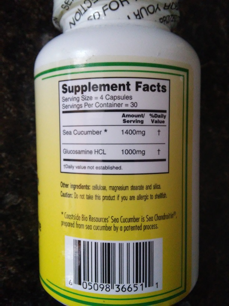 NutriSea ArthriSea Joint Supplement Glucosamine Chondroitin ALL NATURAL