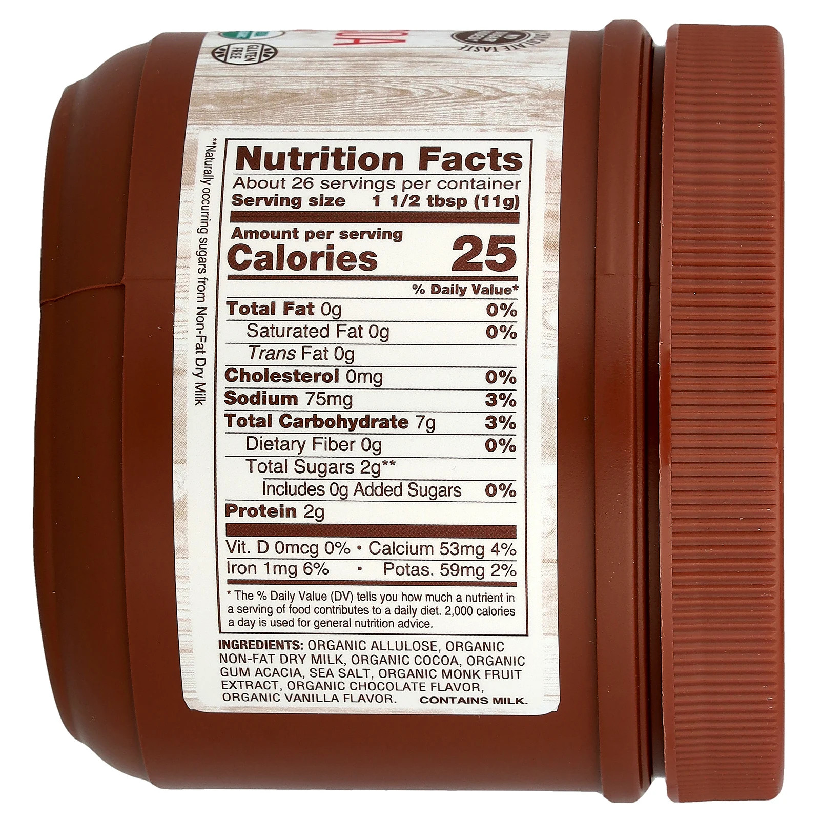 Now Foods Slender Hot Cocoa 10 oz 284 g Gluten-Free