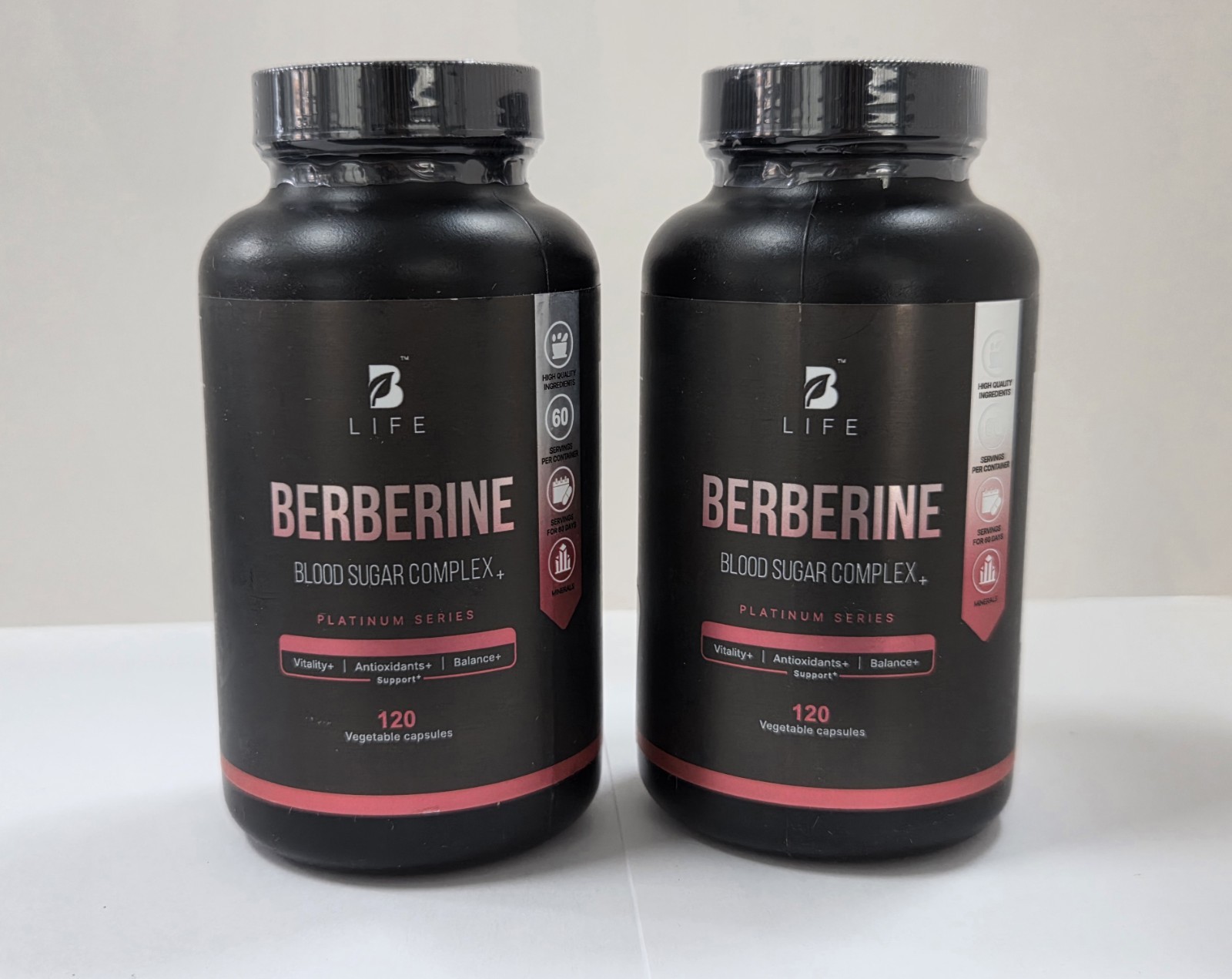 TWO PACK – Life Berberine Blood Sugar Support Glucose Support Weight Management
