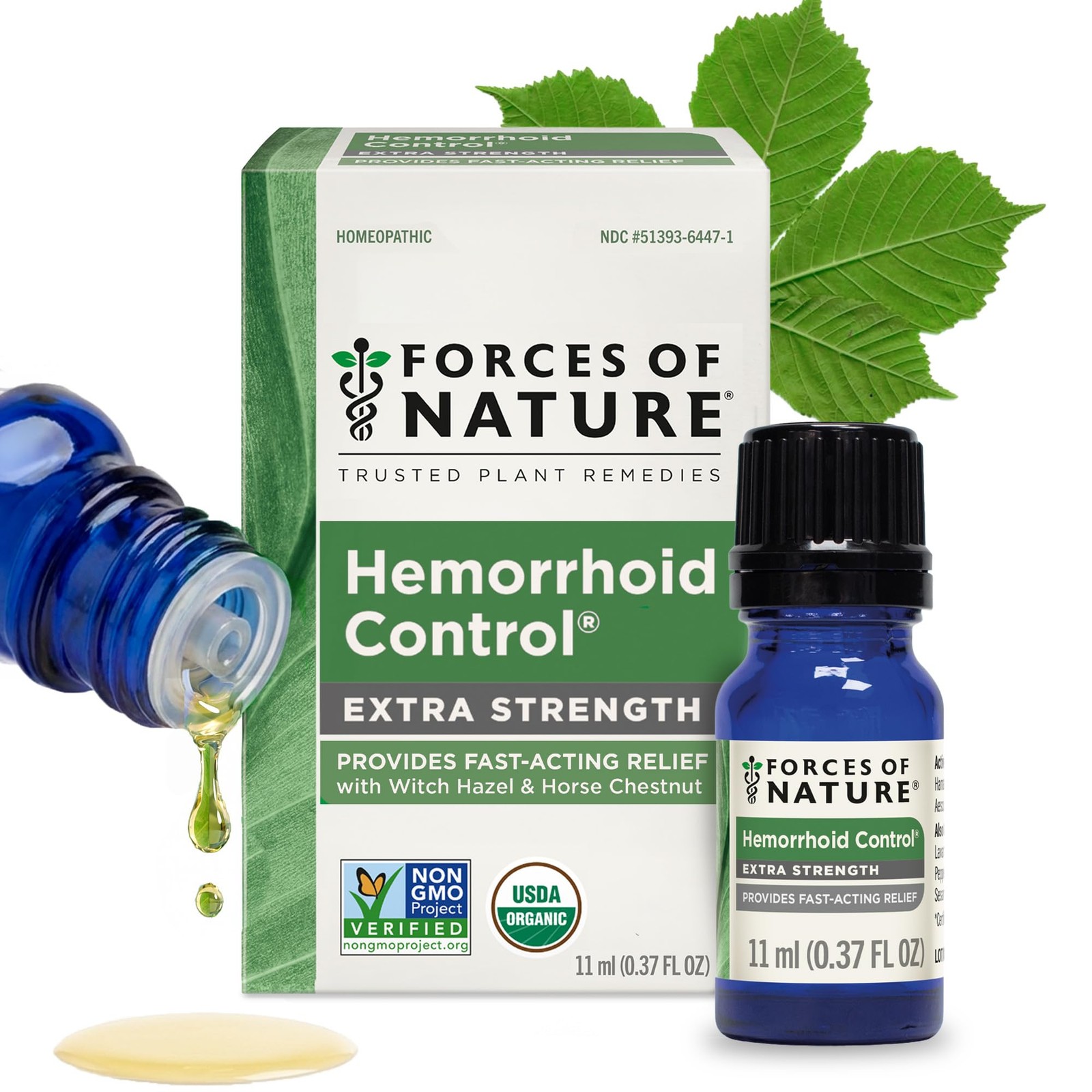 Forces of Nature Hemorrhoid Relief Treatment 0.37 Fl Oz