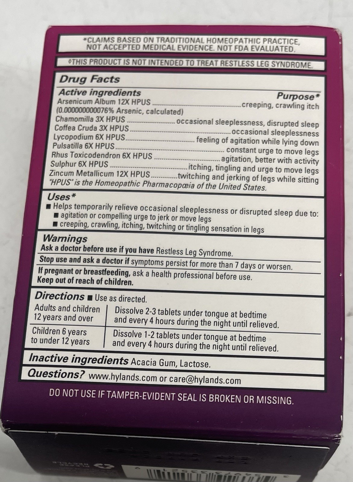 Hyland’s HYRLPM-T50 1lb All-in-One Product Tablet – 50 Count