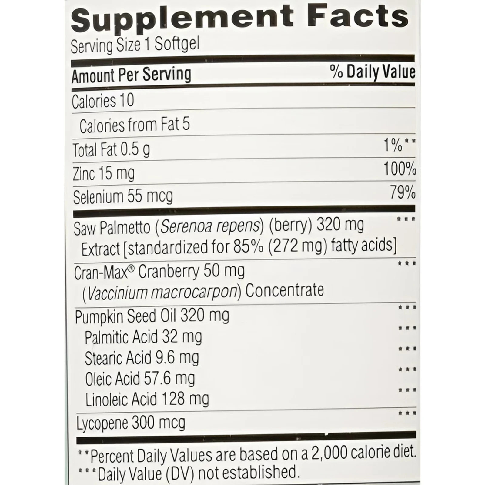 Trunature 644585 Prostate Plus Health -250 Softgels