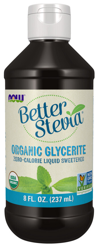 Now Better Stevia Organic Glycerite, 8 fl.oz.