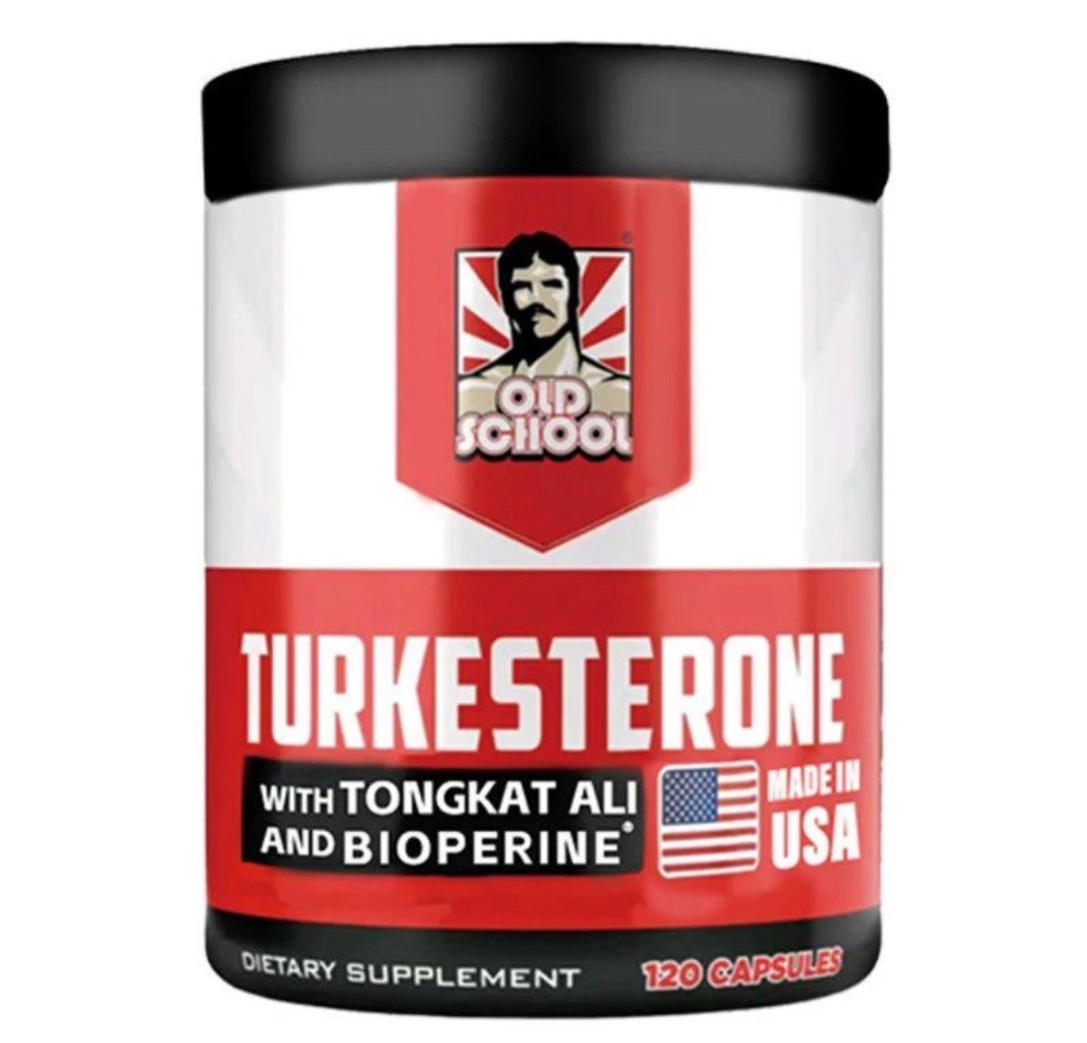 Turkesterone 1500mg – 120 Capsules, Non-GMO & Gluten-Free Supplement USA+