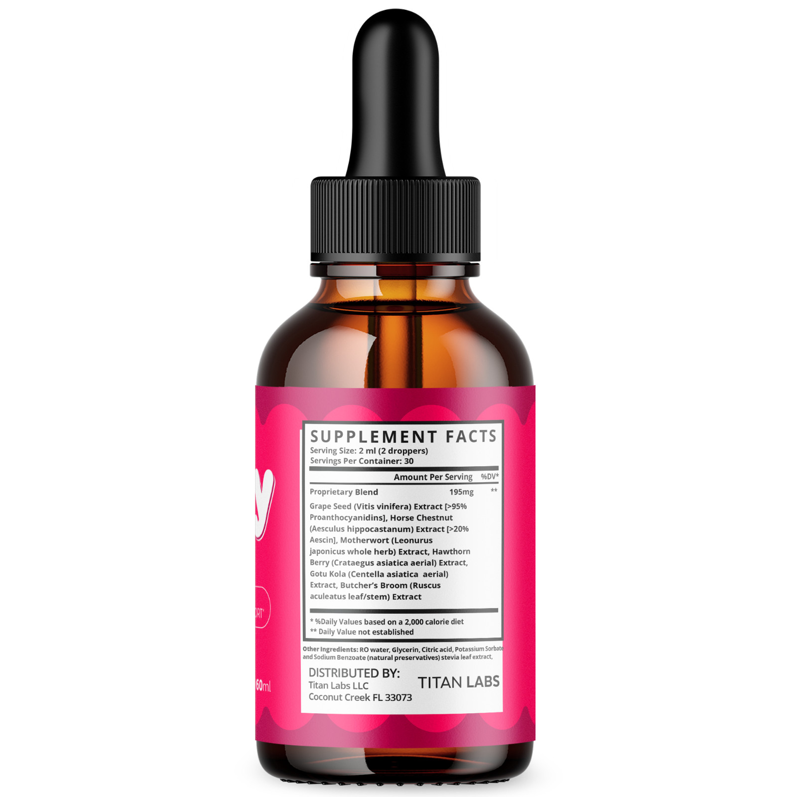 (2 Pack) Jelly Burn Drops Advanced Health & Fitness Formula JellyBurn 60 Serves