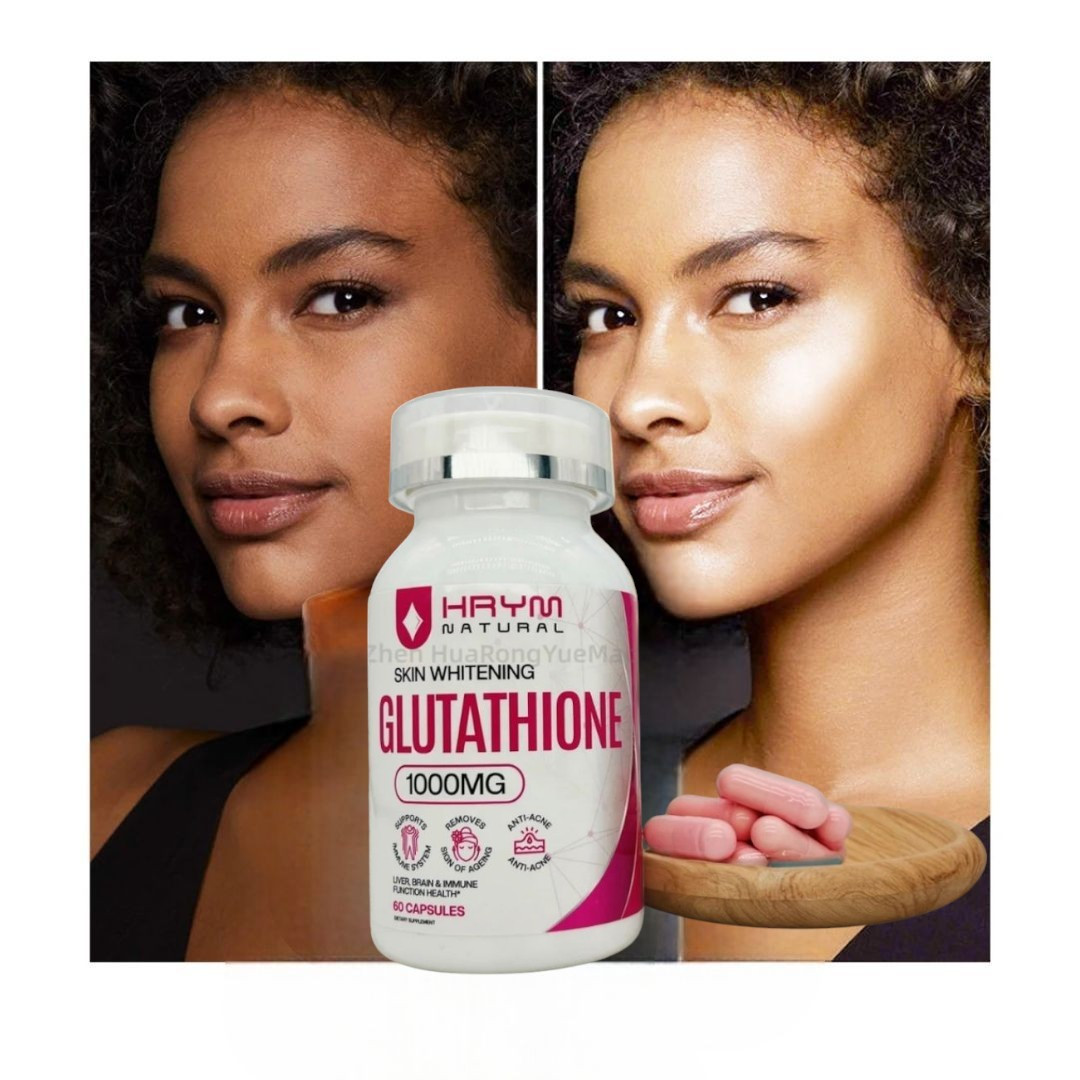 Skin Whitening Suppliment Natural Anti-Darkspot Caps 1000mg, 60ct. [Made in USA]