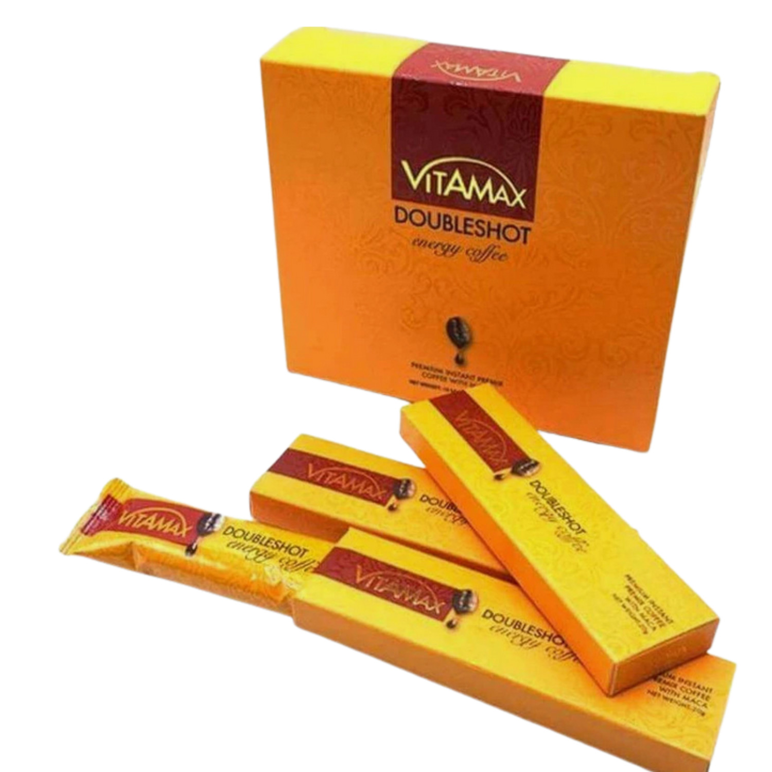 New Vitamax Coffee Energy Doubleshot 10 sachets 20 grams