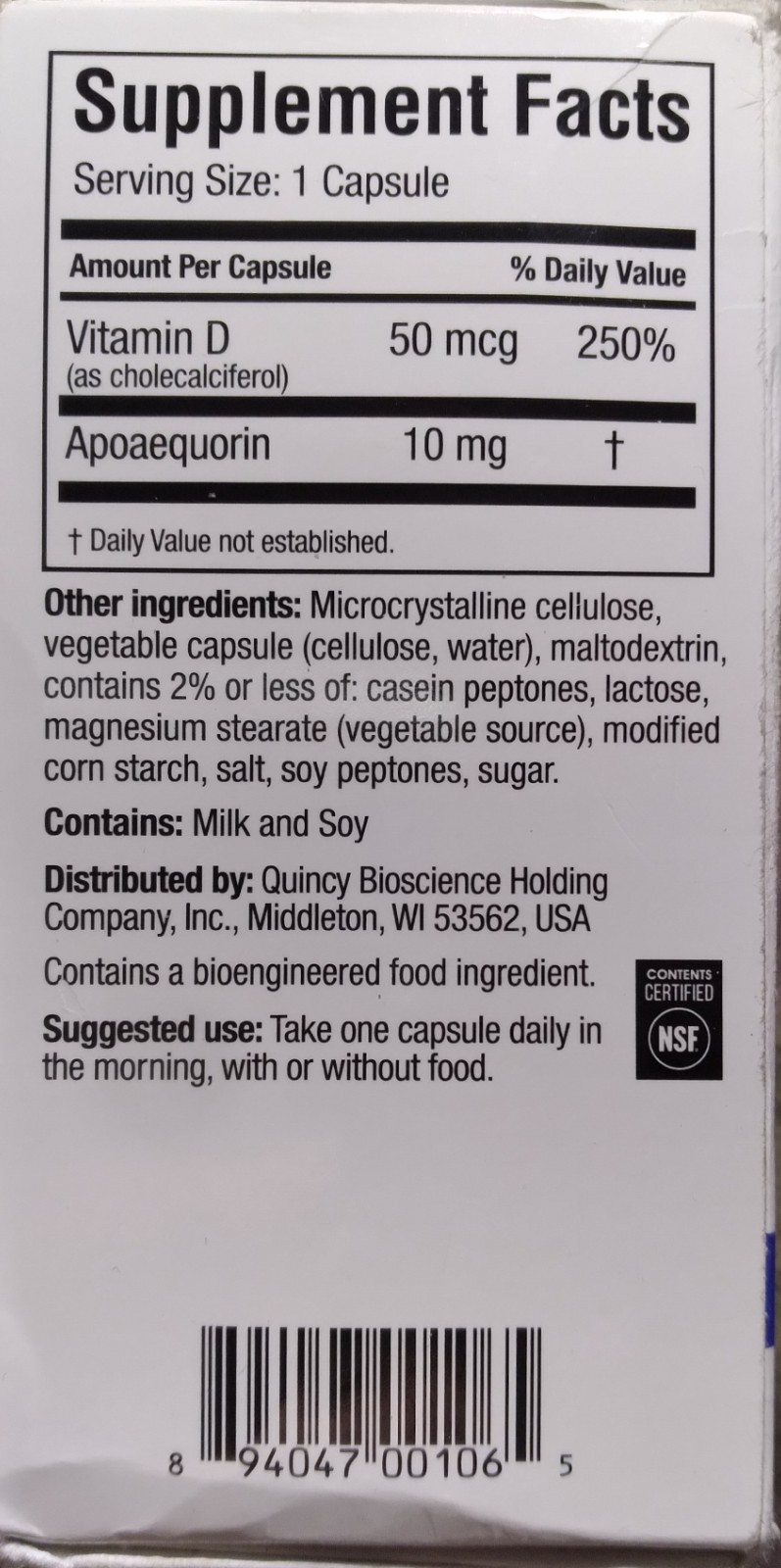2 AUTHENTIC PREVAGEN REGULAR STRENGTH BRAIN MEMORY SUPPLEMENT 60 X2 120 CAPSULES