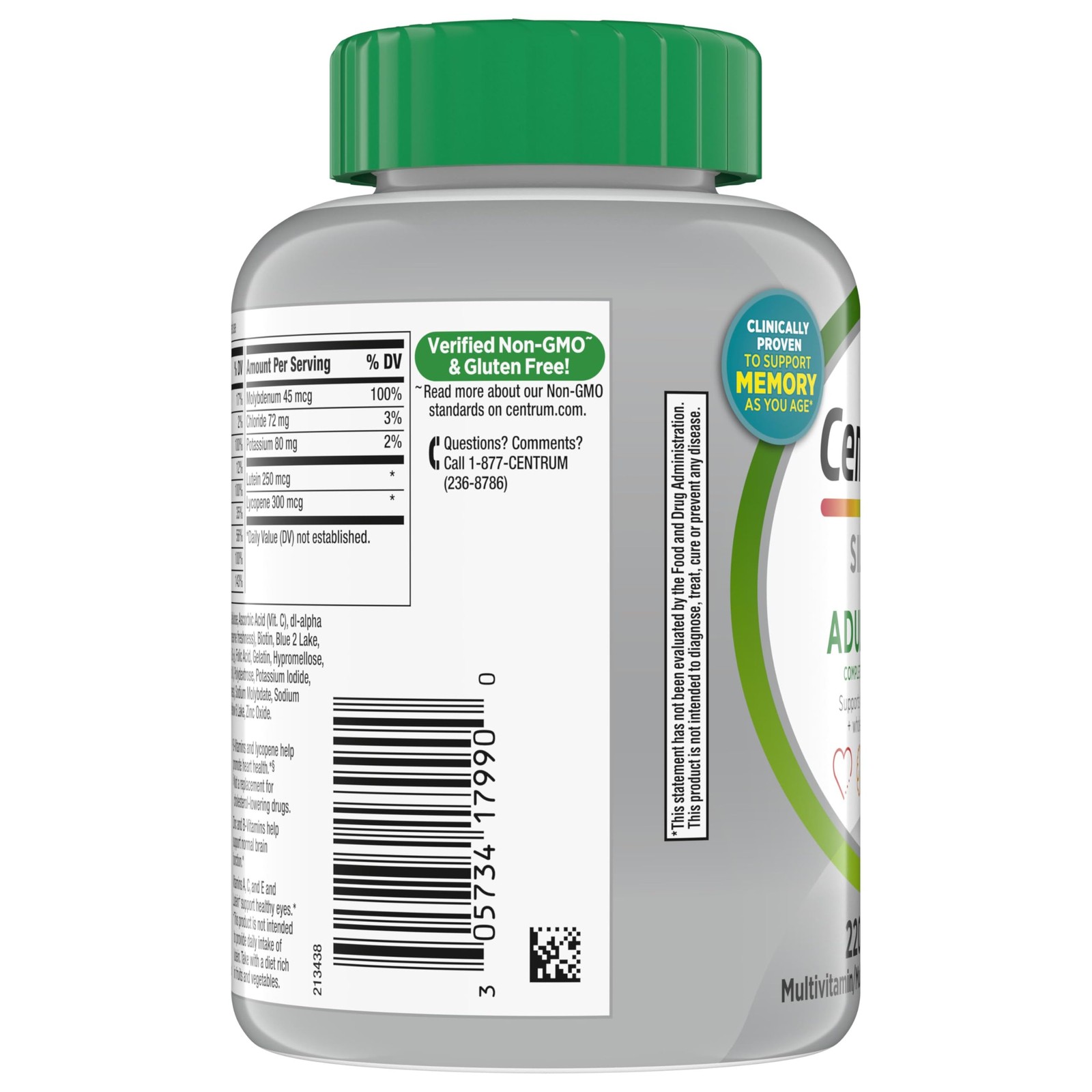 Centrum Silver Multivitamin for Adults 50 220 Count (Pack of 1), Regular
