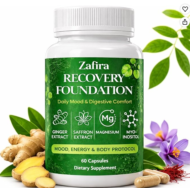 Zafira Recovery Foundation Capsules –Natural Herbal 60 Capsules