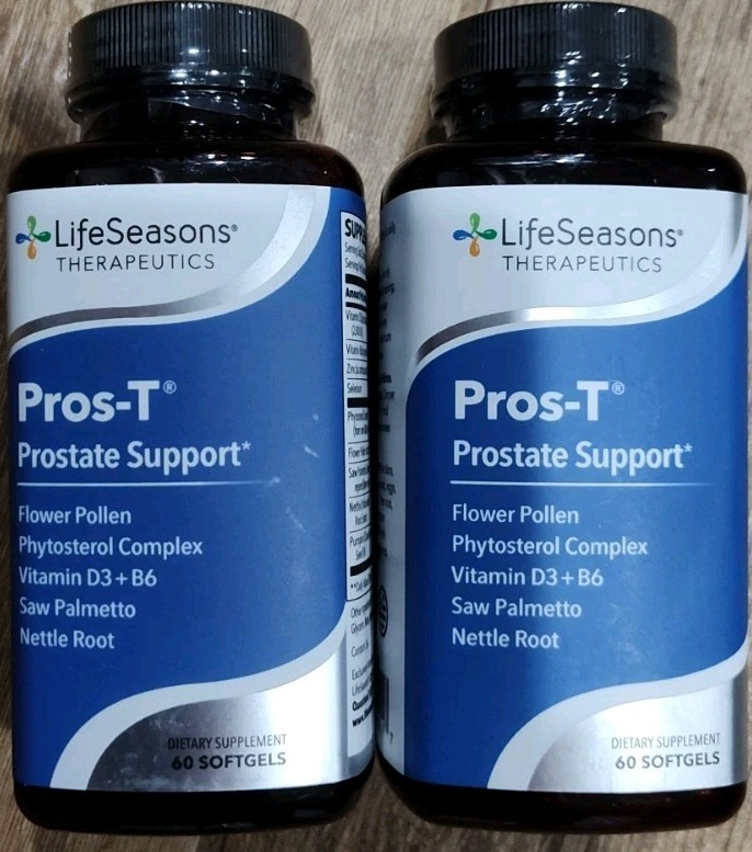 Lot Of 2 LifeSeasons Pros-t Glandular Support – 60 capsules Free Shipping!!!