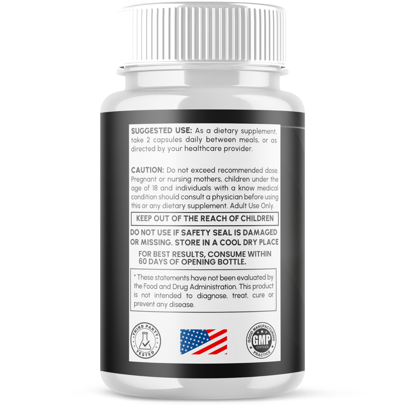(1 Pack) Alpha Rock Advanced Male Healt Support VItamin AlphaRock 60 Capsules